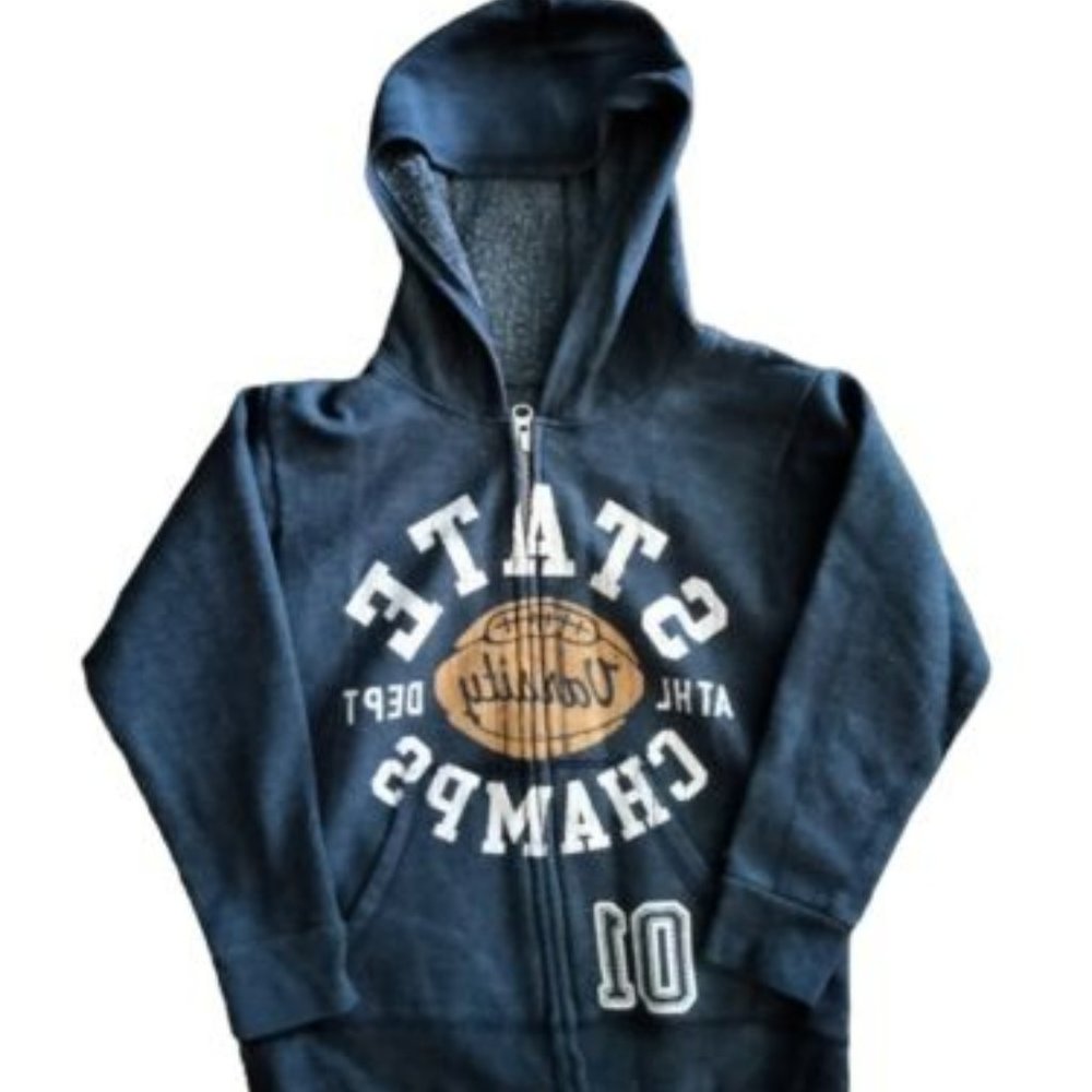 Boys Hanes Zipper Hoodie Jacket size XS (4/5)